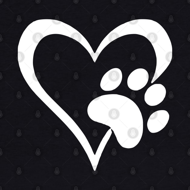 Dog Heart Dog Paw Dog Mom Dog Mama by uncommontee